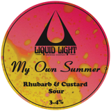 My Own Summer - 3.4% - Rhubarb and Custard Sour