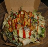 GBOMBS Salad with seitan