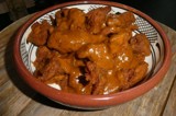 KFC style Seitan bites with gravy