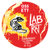 Lab Rat Strawberries & Cream Sour